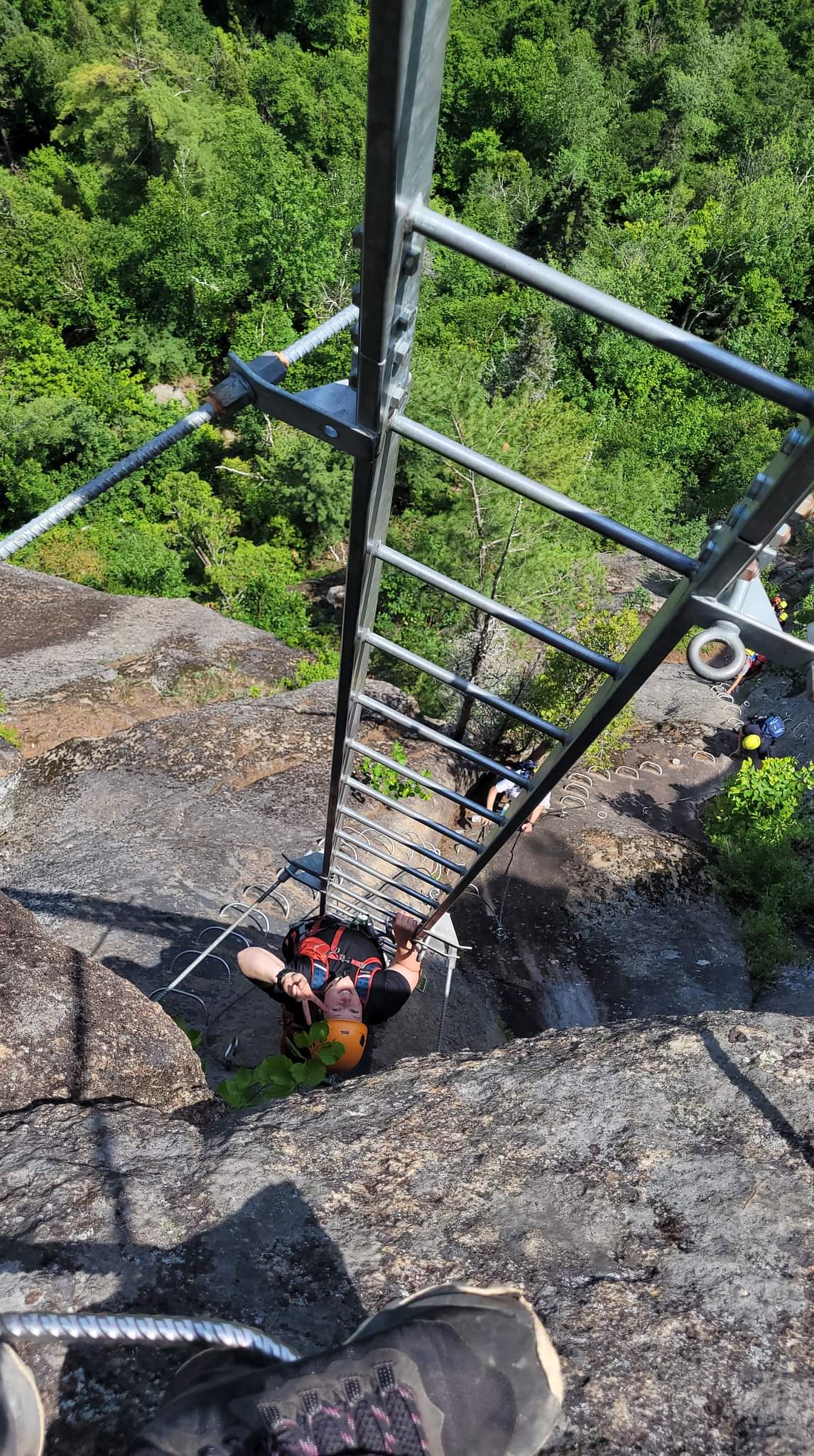 Via Ferrata du FjordduSaguenay circuit "l'odyssée"